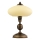 Jupiter - Galda lampa BOLERO 1xE14/40W/230V bēša/bronza/patina