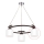 Jupiter - Rezerves stikls lustrai BASCO E27 d. 13 cm balta