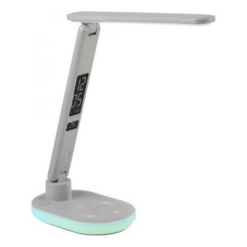 JUST LIGHT. 11018-16 - LED RGBW Dimējama skārienvadības galda lampa ar bezvadu uzlādi TINA LED/4W/230V balta