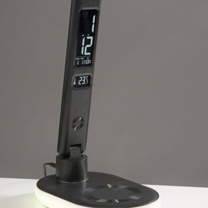 JUST LIGHT. 11018-18 - LED RGBW LED Aptumšojama skārienvadāma galda lampa ar ar bezvadu uzlādi TINA LED/4W/230V