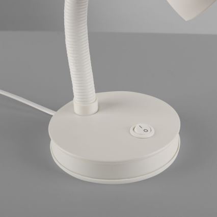 JUST LIGHT. 11080-16 - Elastīga galda lampa FLEXI 1xE27/25W/230V balta