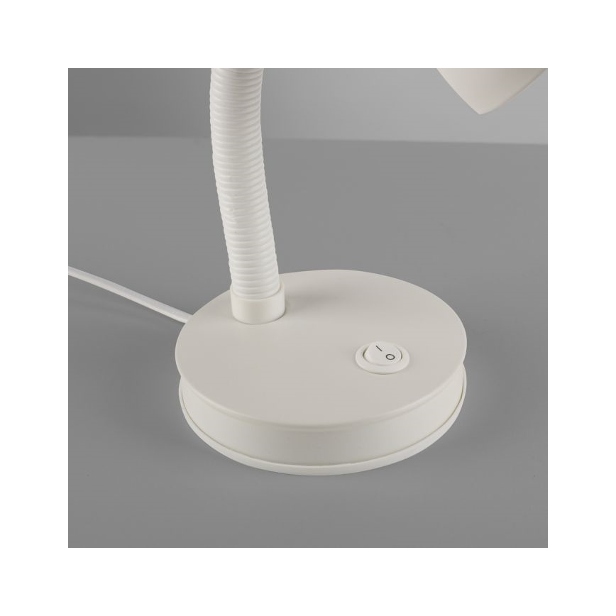JUST LIGHT. 11080-16 - Elastīga galda lampa FLEXI 1xE27/25W/230V balta