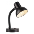 JUST LIGHT. 11080-18 - Lokana galda lampa FLEXI 1xE27/25W/230V melna
