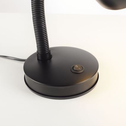 JUST LIGHT. 11080-18 - Lokana galda lampa FLEXI 1xE27/25W/230V melna