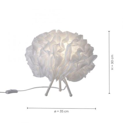 JUST LIGHT. 11211-16 - LED RGBW Aptumšojama galda lampa NAOMI 1xE27/10W/230V 2700-5000K + tālvadības pults