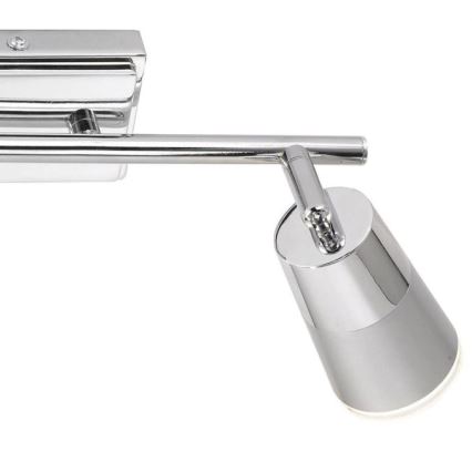 JUST LIGHT. 11229-17 - LED Starmetis DALLI 2xLED/3,5W/230V spīdīgi hromēts