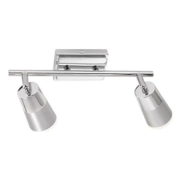 JUST LIGHT. 11229-17 - LED Starmetis DALLI 2xLED/3,5W/230V spīdīgi hromēts