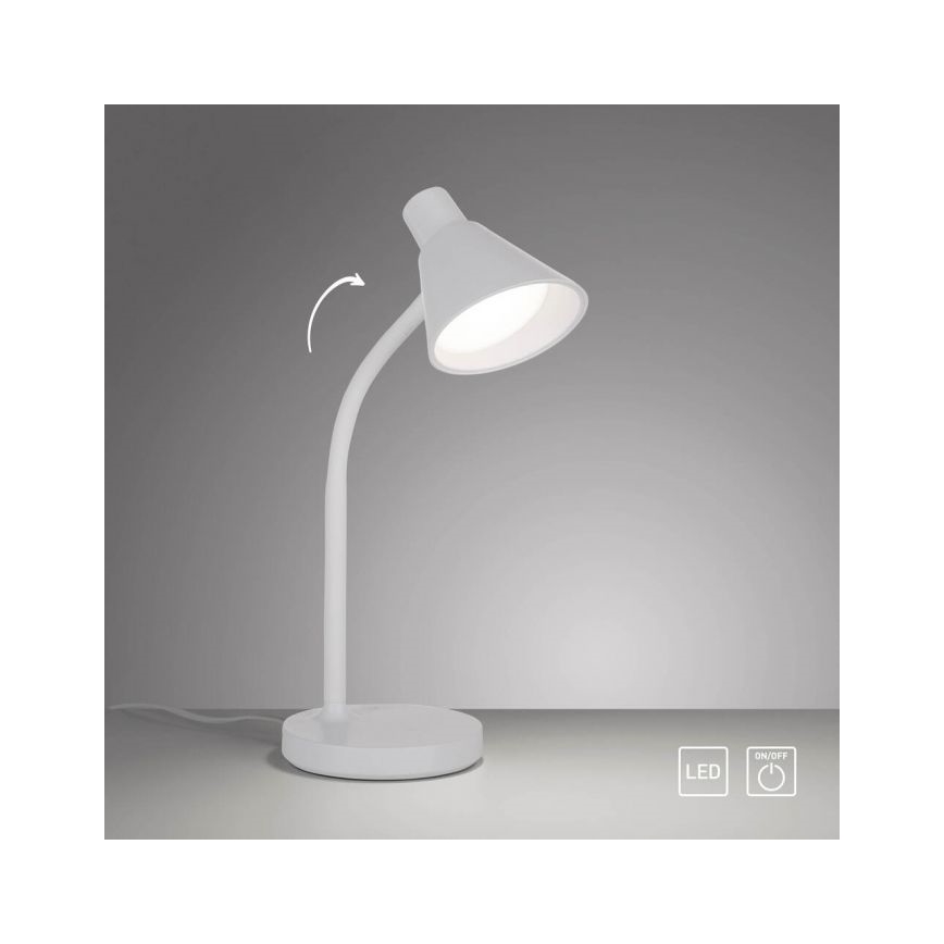 JUST LIGHT. 11248-16 - LED lokana galda lampa PIXIE LED/4,5W/230V balta