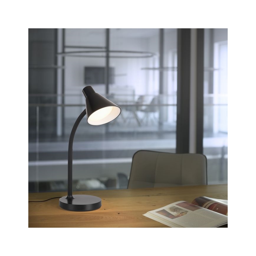 JUST LIGHT. 11248-18 - LED elastīga galda lampa PIXIE LED/4,5W/230V melna