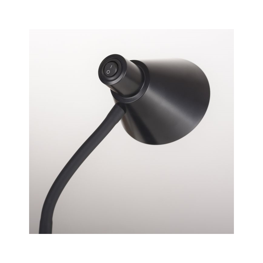 JUST LIGHT. 11248-18 - LED elastīga galda lampa PIXIE LED/4,5W/230V melna