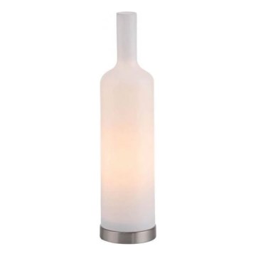 JUST LIGHT. 14006-16 - Galda lampa BOTTLE 1xE14/25W/230V balta