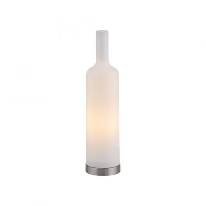 JUST LIGHT. 14006-16 - Galda lampa BOTTLE 1xE14/25W/230V balta