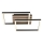 JUST LIGHT. 14053-79 - LED griestu gaismeklis AKUSTIKA LED/15W/230V ozols/melna