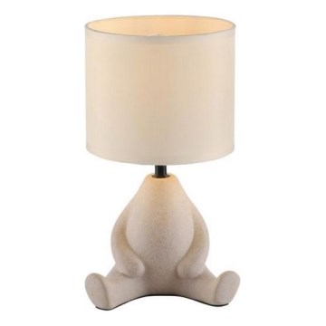 JUST LIGHT. 14190-39 - Galda lampa TED 1xE27/25W/230V bēša