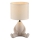 JUST LIGHT. 14190-39 - Galda lampa TED 1xE27/25W/230V bēša