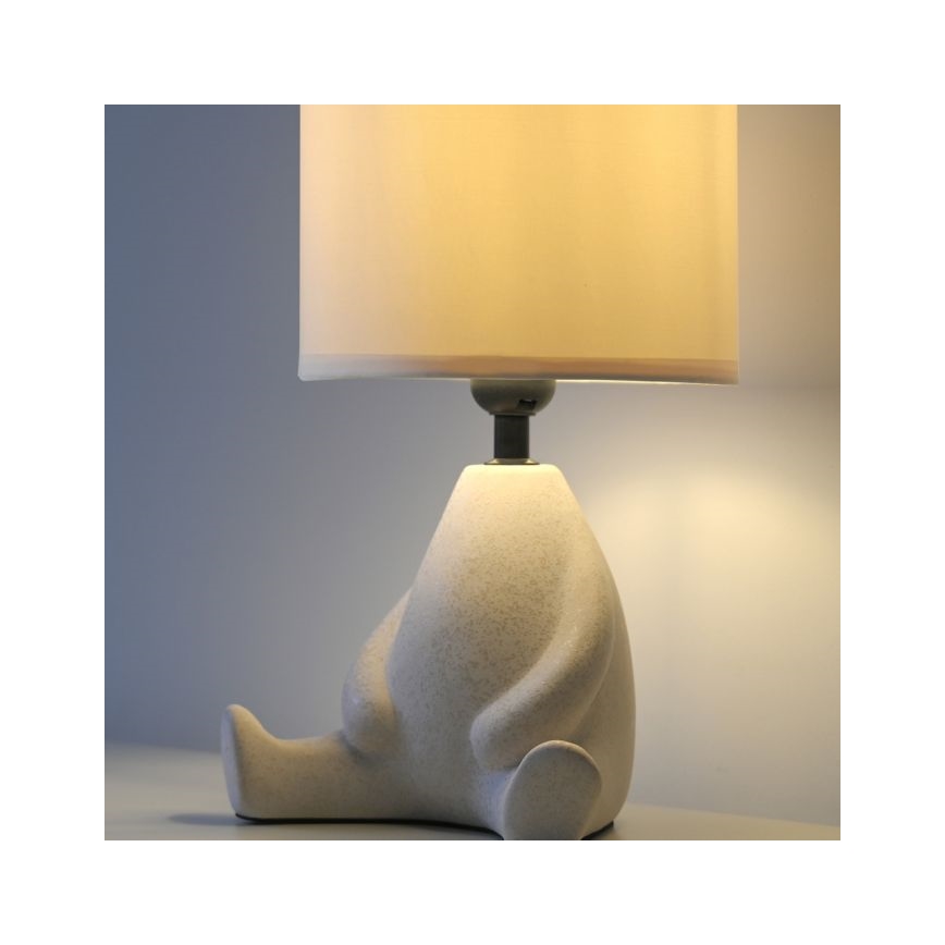 JUST LIGHT. 14190-39 - Galda lampa TED 1xE27/25W/230V bēša