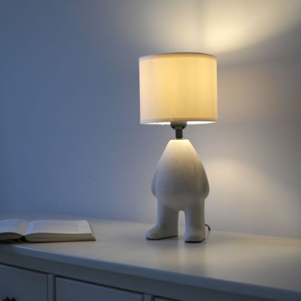 JUST LIGHT. 14191-39 - Galda lampa TED 1xE27/25W/230V bēša