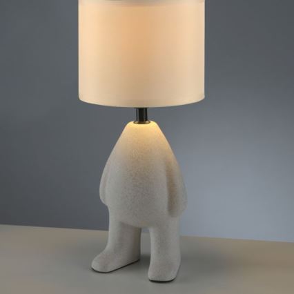 JUST LIGHT. 14191-39 - Galda lampa TED 1xE27/25W/230V bēša