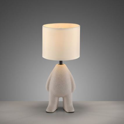 JUST LIGHT. 14191-39 - Galda lampa TED 1xE27/25W/230V bēša