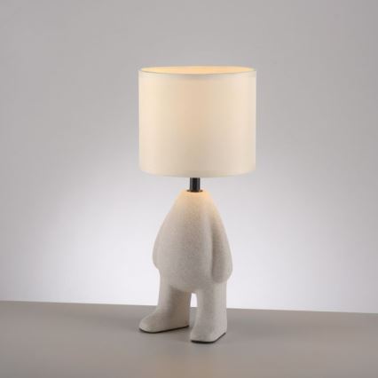 JUST LIGHT. 14191-39 - Galda lampa TED 1xE27/25W/230V bēša