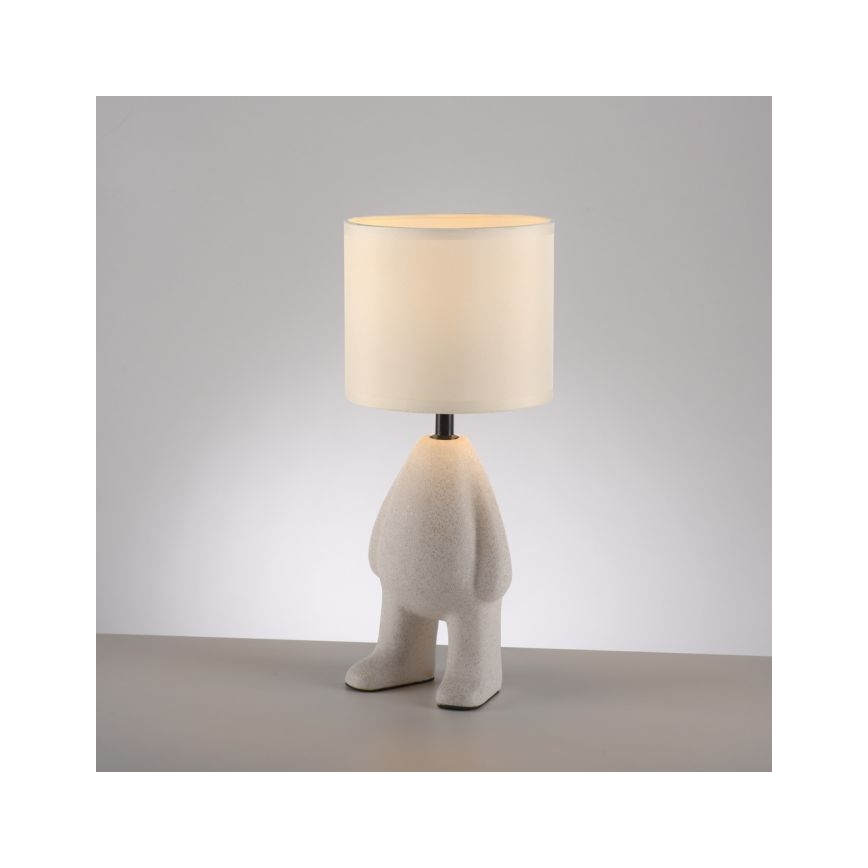 JUST LIGHT. 14191-39 - Galda lampa TED 1xE27/25W/230V bēša