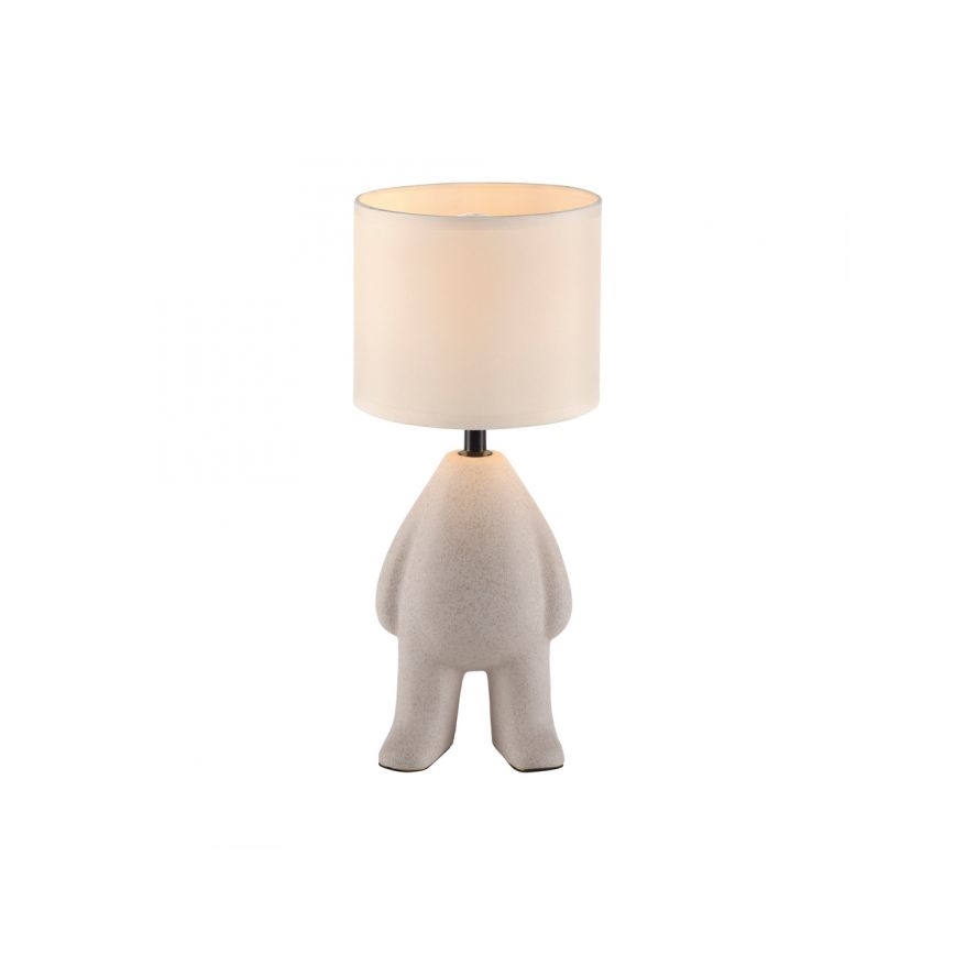 JUST LIGHT. 14191-39 - Galda lampa TED 1xE27/25W/230V bēša