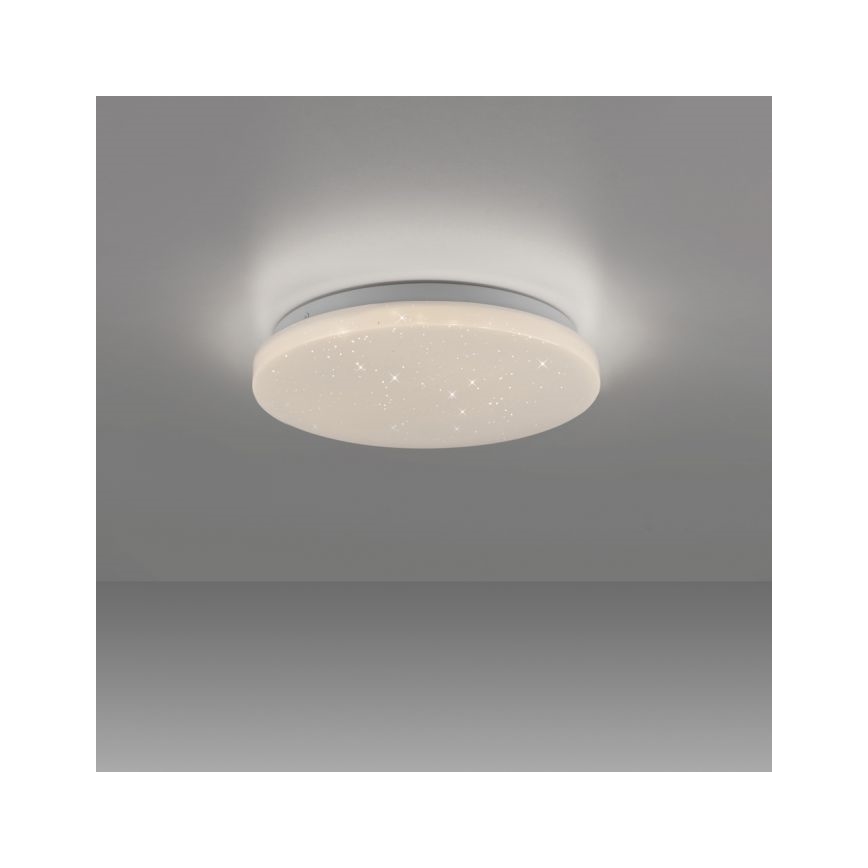 JUST LIGHT. 14275-16 - LED Griestu lampa URANUS LED/10W/230V d. 26 cm balta