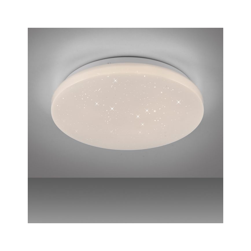JUST LIGHT. 14275-16 - LED Griestu lampa URANUS LED/10W/230V d. 26 cm balta