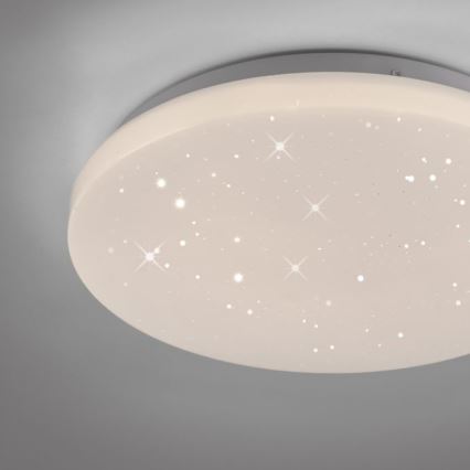 JUST LIGHT. 14275-16 - LED Griestu lampa URANUS LED/10W/230V d. 26 cm balta