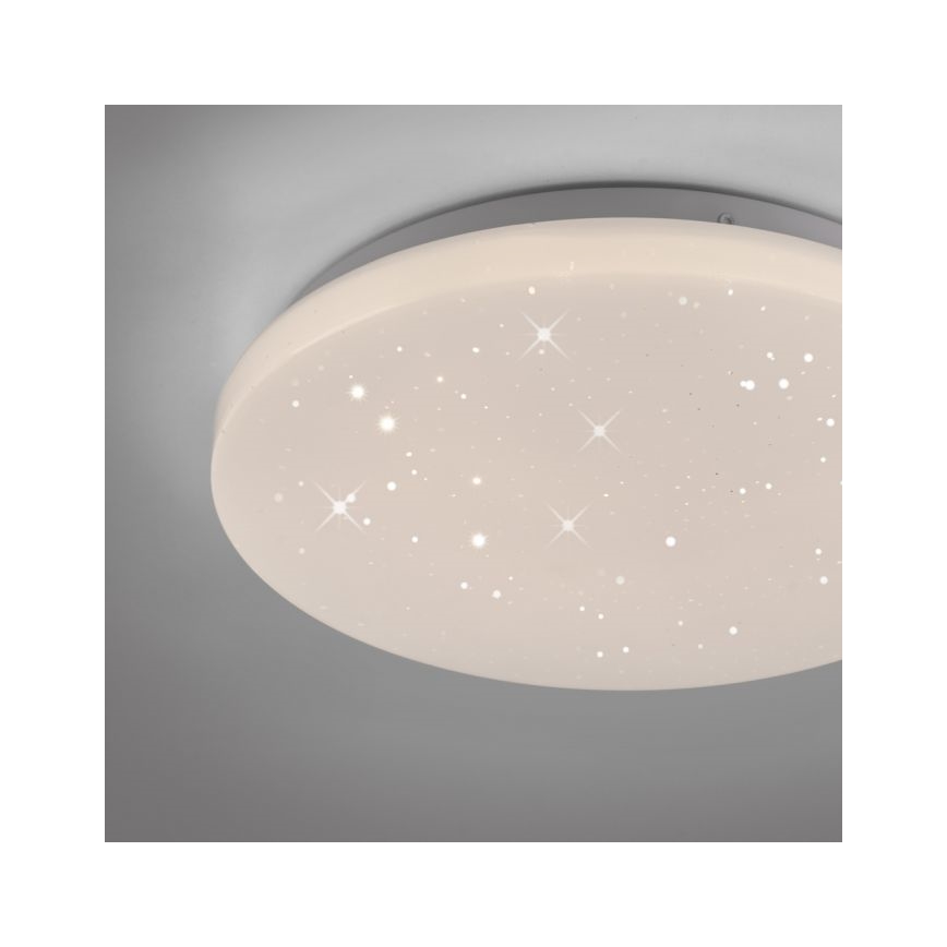JUST LIGHT. 14275-16 - LED Griestu lampa URANUS LED/10W/230V d. 26 cm balta