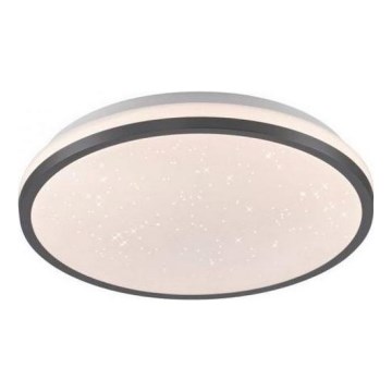 JUST LIGHT. 14293-18 - LED Aptumšojama griestu lampa KYLE LED/10W/230V d. 28 cm melna