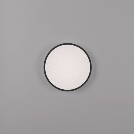JUST LIGHT. 14293-18 - LED Aptumšojama griestu lampa KYLE LED/10W/230V d. 28 cm melna