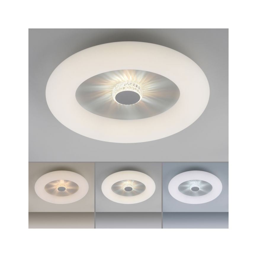 JUST LIGHT. 14383-16 - LED Aptumšojama griestu lampa VERTIGO LED/26W/230V 2700-5000K balta + tālvadības pults