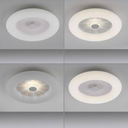 JUST LIGHT. 14383-16 - LED Aptumšojama griestu lampa VERTIGO LED/26W/230V 2700-5000K balta + tālvadības pults