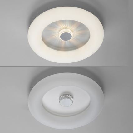 JUST LIGHT. 14383-16 - LED Aptumšojama griestu lampa VERTIGO LED/26W/230V 2700-5000K balta + tālvadības pults