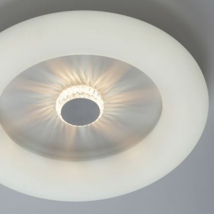 JUST LIGHT. 14383-16 - LED Aptumšojama griestu lampa VERTIGO LED/26W/230V 2700-5000K balta + tālvadības pults