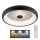 JUST LIGHT. 14384-18 - LED Aptumšojama griestu lampa VERTIGO LED/29W/230V 2700-5000K melna + tālvadības pults