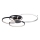 JUST LIGHT. 14549-18 - LED Griestu lampa PAPILON LED/35W/230V