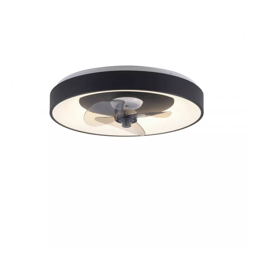 JUST LIGHT. 14644-18 - LED Aptumšojama griestu lampa ar ventilatoru VENIKA LED/36W/230V d. 48,6 cm 2700-5000K + tālvadības pults