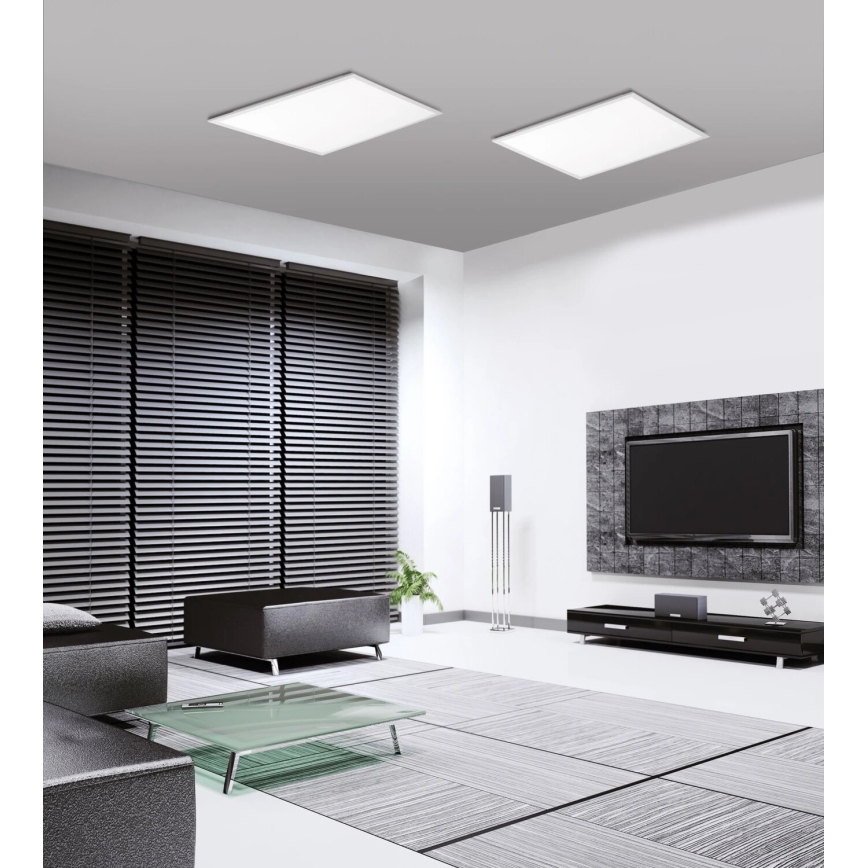 JUST LIGHT. 14681-16 - LED RGB Aptumšojams virsapmetuma panelis LOLA FLAT LED/28W/230V 2700-5000K + tālvadības pults