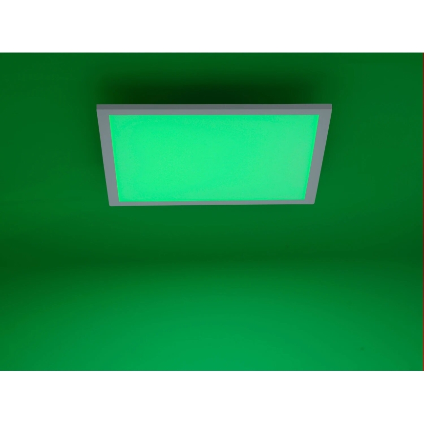 JUST LIGHT. 14681-16 - LED RGB Aptumšojams virsapmetuma panelis LOLA FLAT LED/28W/230V 2700-5000K + tālvadības pults