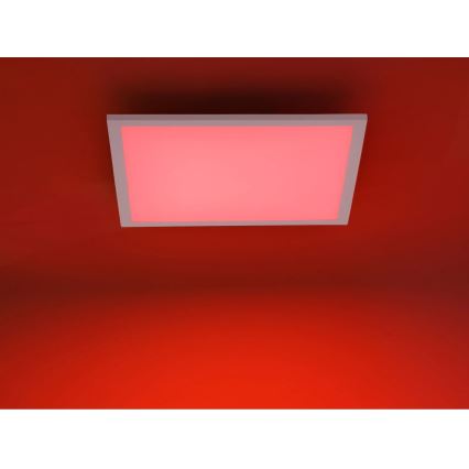 JUST LIGHT. 14681-16 - LED RGB Aptumšojams virsapmetuma panelis LOLA FLAT LED/28W/230V 2700-5000K + tālvadības pults