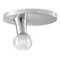 JUST LIGHT. 14777-55 - Griestu lampa TURN ME 1xE27/60W/230V matēts hroms
