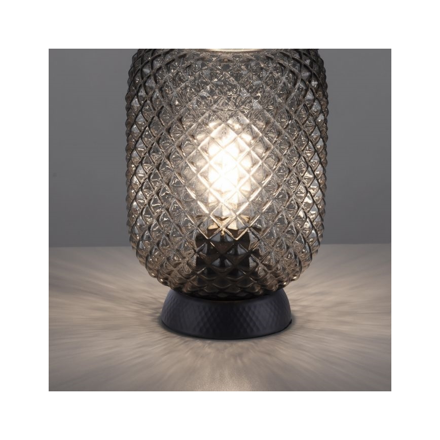 JUST LIGHT. 14906-18 - Galda lampa REISHI 1xE27/40W/230V melna