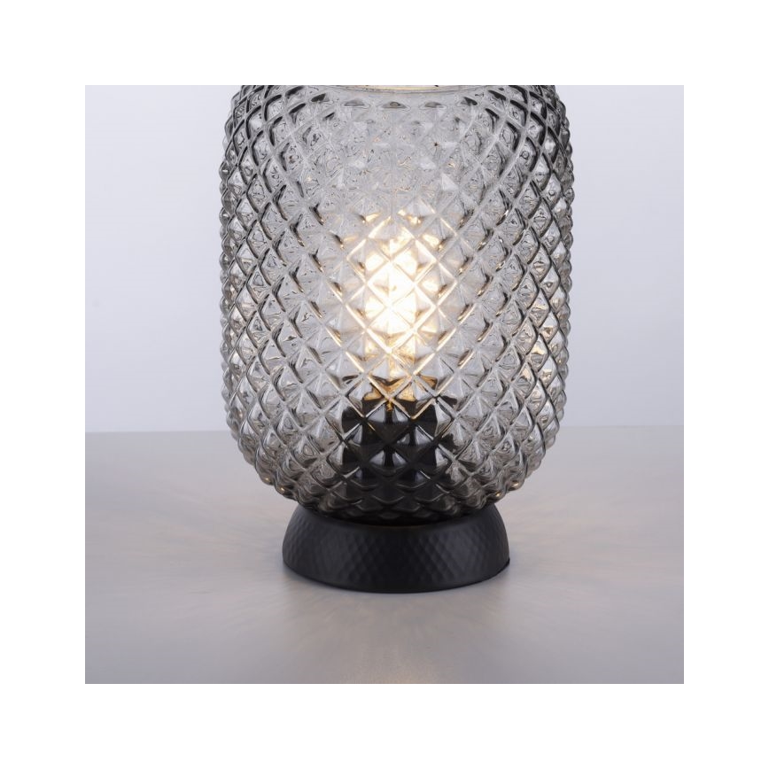 JUST LIGHT. 14906-18 - Galda lampa REISHI 1xE27/40W/230V melna