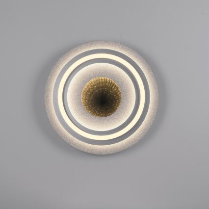 JUST LIGHT. 15089-21 - LED griestu gaismeklis CICHIO LED/36W/230V Ø 40 cm matēts hroms