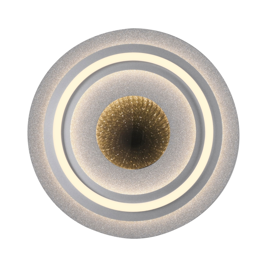 JUST LIGHT. 15089-21 - LED griestu gaismeklis CICHIO LED/36W/230V Ø 40 cm matēts hroms