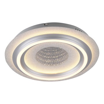 JUST LIGHT. 15089-21 - LED griestu gaismeklis CICHIO LED/36W/230V Ø 40 cm matēts hroms