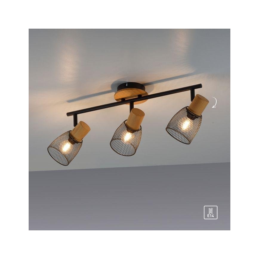 JUST LIGHT. 15193-79 - Starmetis TAMIS 3xE14/10W/230V