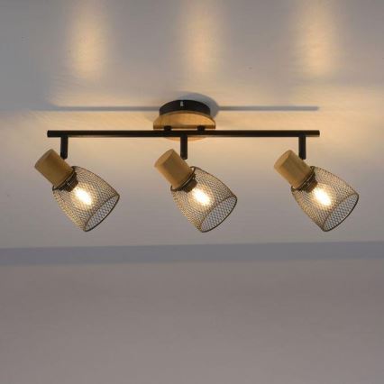 JUST LIGHT. 15193-79 - Starmetis TAMIS 3xE14/10W/230V